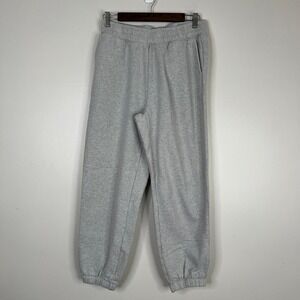 American Eagle Cotton Blend Casual Pull On Gray Jogger Sweatpants Sz Medium